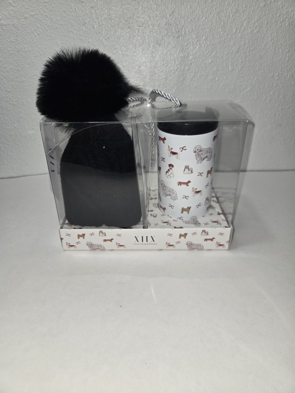 Women's Collection XIIX Christmas Puppy Cup/Beanie - Gift Set